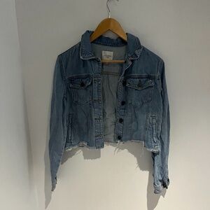 Cropped Jean Jacket